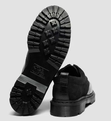 BEAMS × Dr.Martens Lowell 4-Eye Shoes Black 43026001 | eBay