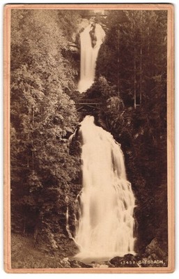 Fotografie Brienz, Blick auf den Giesbachfall 
