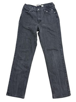 Harley-Davidson Jeans Mens 34x31 Black Gray Denim Straight Leg Bar & Shield