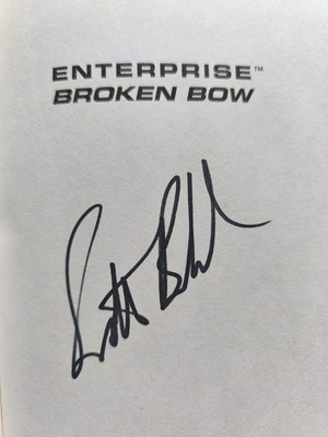 SCOTT BAKULA SIGNATUR Star Trek Sammlung 4 Bücher ENGLISCH TREKKIES FILM SERIEN 
