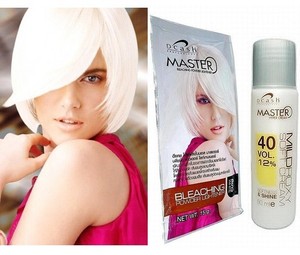 White Hair Color Cream Permanent Dye Lightener Kit Dcash Master