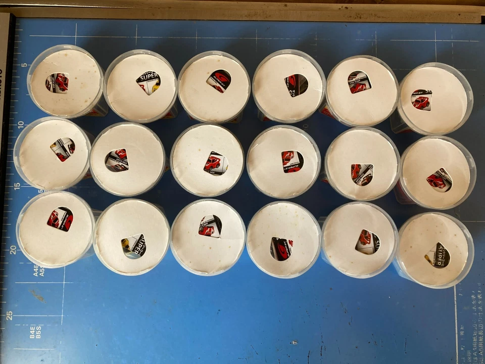 Suntory Coffee Boss,SUPER GT Pull Back Car Selection, All 18 Cars Full Set - Image 3 of 4