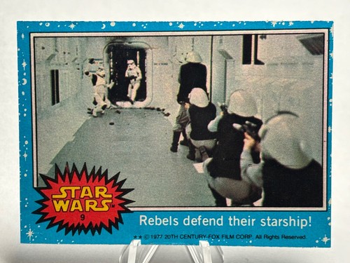 1977 Topps Star Wars Movie Cards Blue 1st Series High Grade PSA Vader Luke Leia - Picture 28 of 235