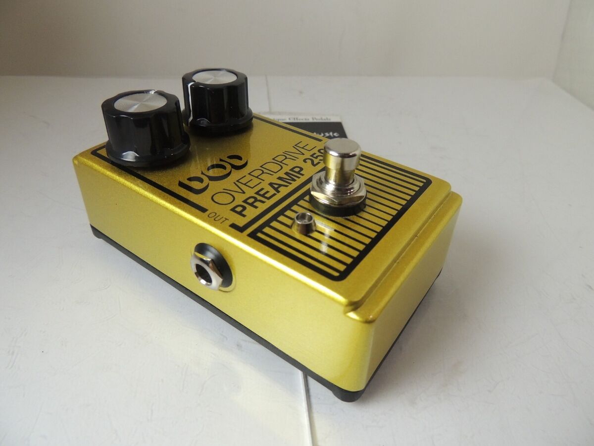 DOD Overdrive Preamp 250 Effects Pedal OD250 Free USA DOD Overdrive Preamp 250 Effects Pedal OD250 Free USA