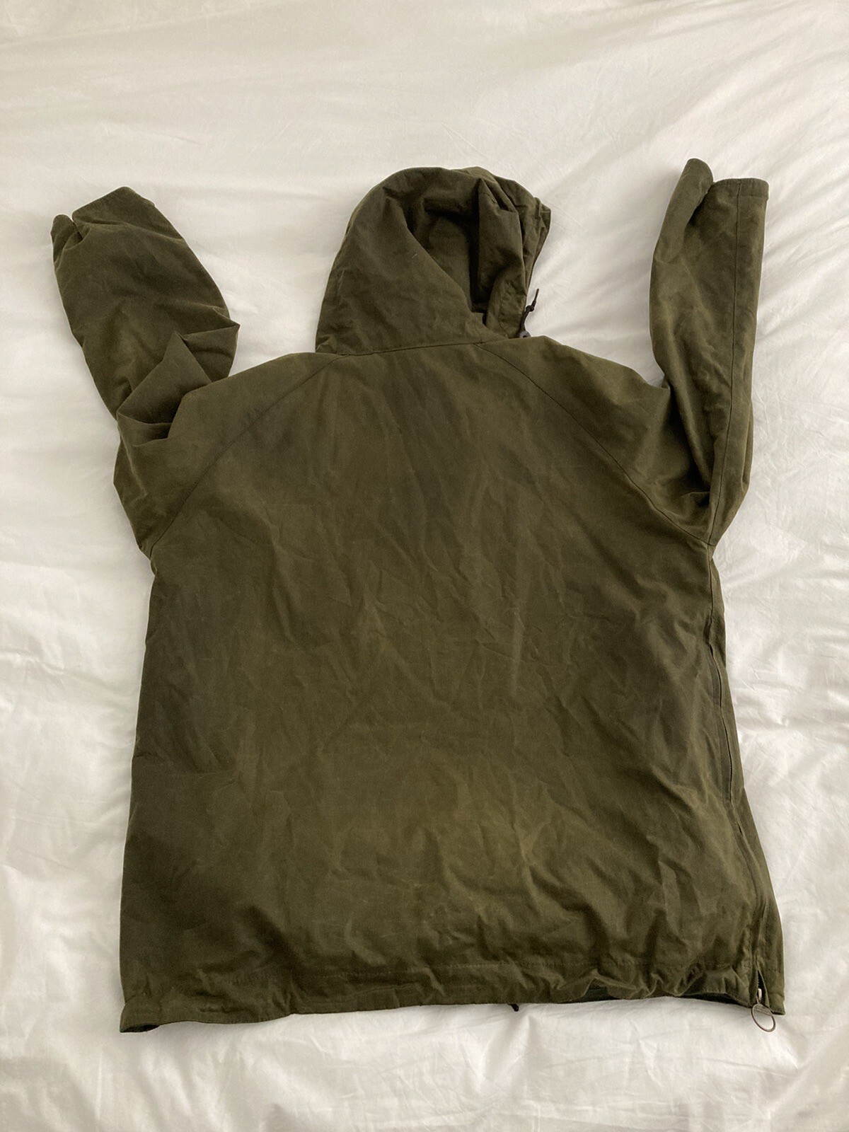 Barbour Mens Herby Waxed Cotton Smock Size XL eBay