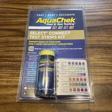 AquaChek 541604A Select 7-IN-1 Swimming Pool and Spa Test Strips Complete Kit