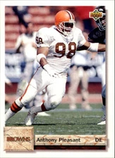 1992 Upper Deck #554 Anthony Pleasant - NM-MT