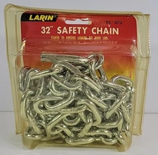 Larin 32" Safety Chain One Pair Gross Loads up to 5000 lbs NEW SEALED 