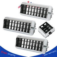 4 PCS A/C Dash Vents SET 3979751 & 14014536 NEW For 1973-1980 Chevy Gmc TRUCK