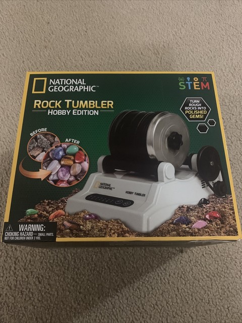 national geographic rock tumbler hobby edition