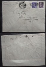 Envelope prints 24/3/1946 affr. with 1 lire p.aerea + 50 cent. for the USA.