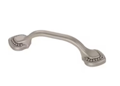 3 Brainerd Cabinet Pulls and Knob PBF809V-SN-C -3'' Pull Satin Nickel #808