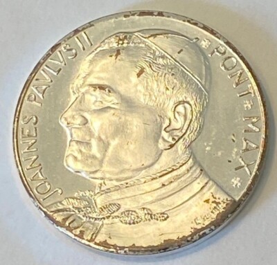 Pope Saint John Paul II Joannes Paulus La Pieta medal w Free Ship | eBay