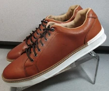 259126 MS50 MCGUFFEY MEN'S SHOES 10 M TAN LEATHER GOLF SHOE BY JOHNSTON & MURPHY