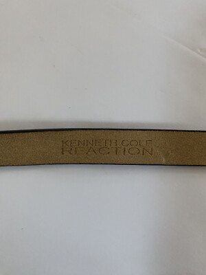 Kenneth Cole Reaction Genuine Leather Dark Brown Belt Size  display picture 2