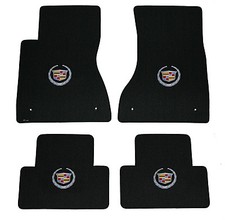 Lloyd Classic Loop Ebony Floor Mat Set 2003-2007 Cadillac Cts Logos All 4 Mats Lloyd Classic Loop Ebony Floor Mat Set 2003-2007 Cadillac Cts Logos All 4 Mats