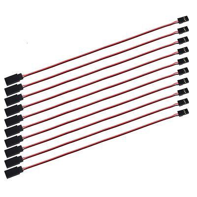 10 Stück Servo Verlängerungskabel Anschlusskabel 320mm 12,59 inch 3 Pin Kabel Mä