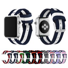 Nylon Sport Band Strap for Apple Watch 11 10 9 8 7 6 5 SE 40/41/44/42/45/46/49mm