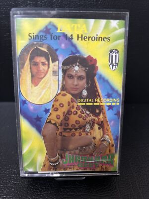 LATA SINGS FOR 14 HEROINES Jhankar Bollywood Cassette VERY RARE ALBUM ECHO