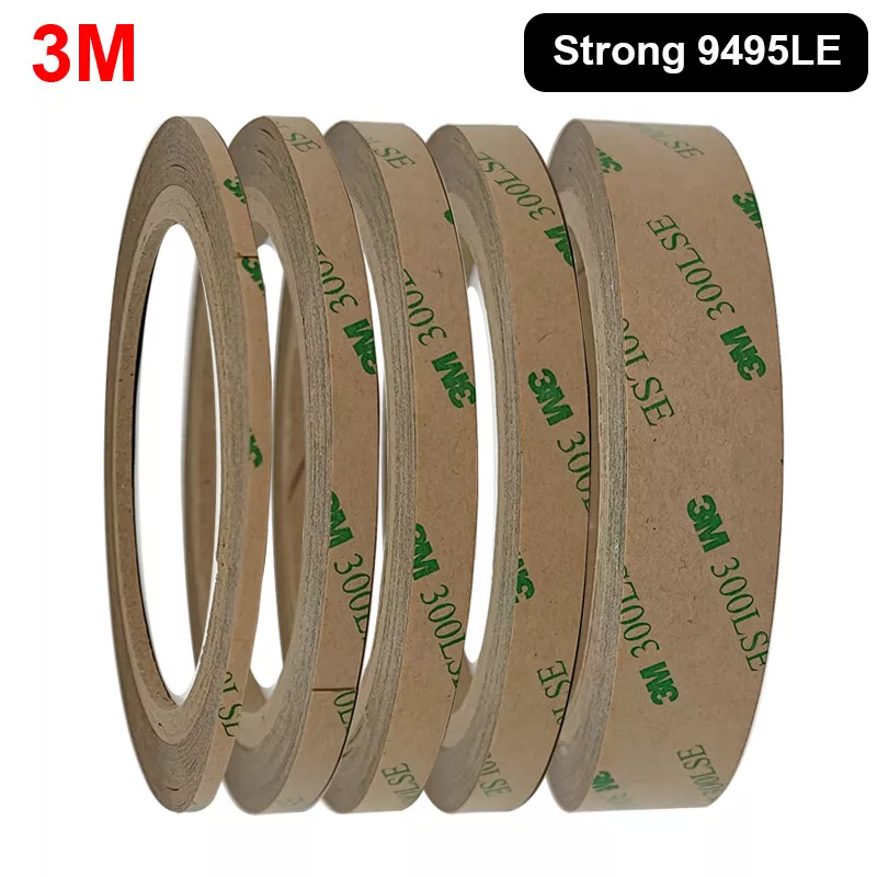 3M 300LSE 4 X8 Heavty Duty Double Sided Sticky Adhesive Sheet Tape High Bond Transfer Tape Ideal for Attaching Digitizers to Phones and Tablets (1