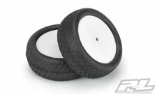 Pro-Line 8240-13 Electron 2.2" 4WD MC Clay Off-Road Buggy Tires/White Wheels (2)
