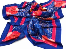 New in Box! Lancome Paris Eiffel Tower Print Square Scarf ~ Size 35" x 35"