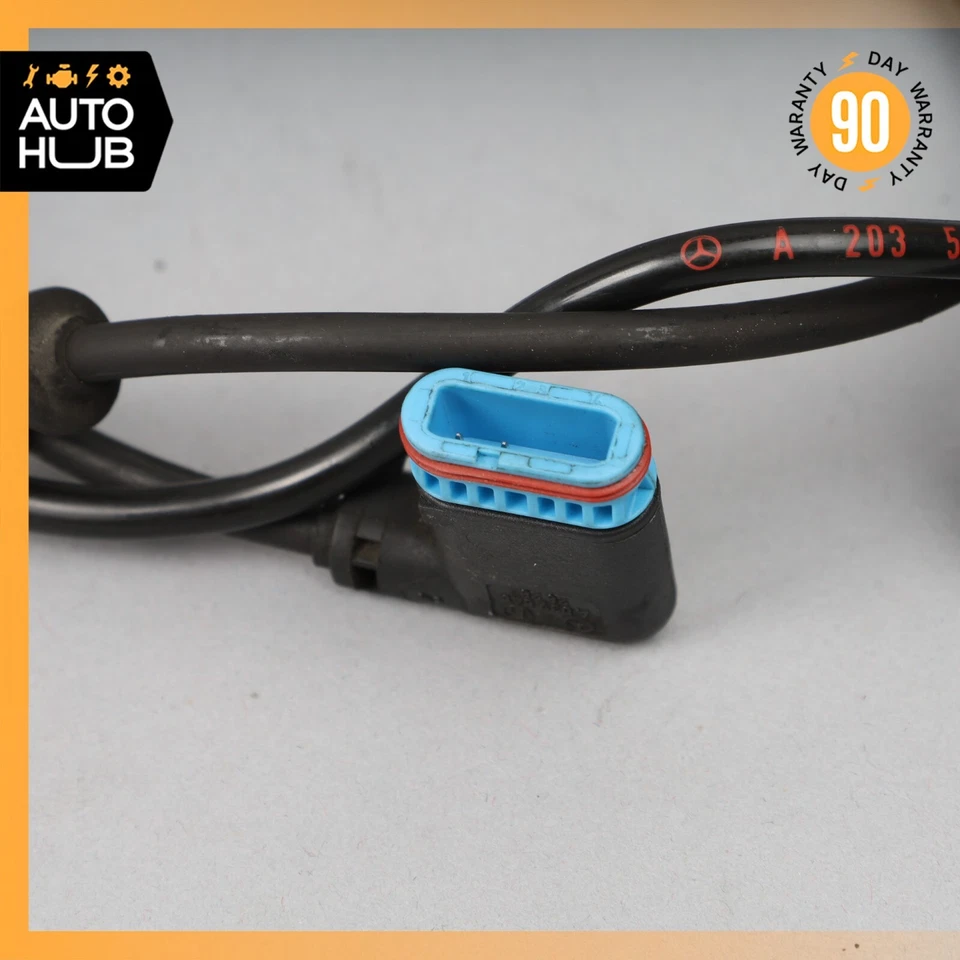 01-09 Mercedes W209 CLK550 CLK350 C230 sensor de desgaste da pastilha de freio traseiro direito fabricante de equipamento original - Imagem 3 de 4