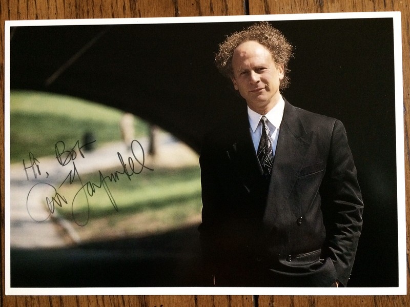 Art Garfunkel Of “Simon & Garfunkel Duo” Signed 5.5x8 Color Potrait W/COA