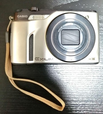 Casio EXILIM EX-FH100 Silver HS 10.1MP Digital Camera Used From 