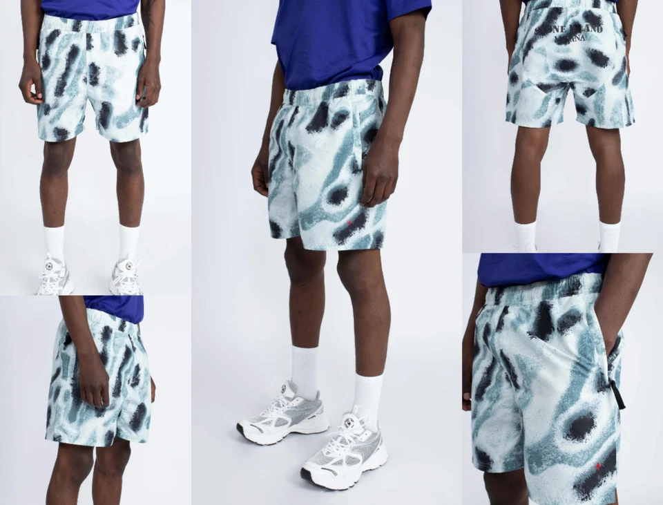 STONE ISLAND MARINA B04X8 Swim Shorts Trunks Zip Pockets Badeshorts W Tasche M - Bild 2 von 4