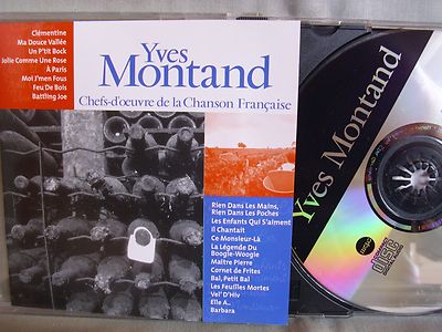 Yves Montand- Chefs-d´oeuvre de la Chanson Francaise