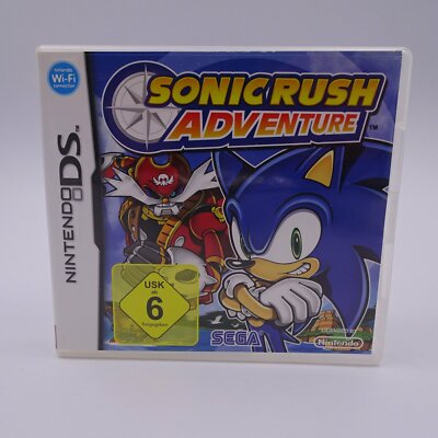 Sonic Rush Adventures Nintendo DS PAL Spiel Game Spannende Abenteuer 