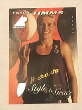 1997 Pinnacle Inside WNBA Michele Timms #75 Rookie RC Phoenix Mercury Card