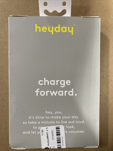 heyday 4' Micro USB to USB-A Braided Cable - Black / White / Gunmetal - Picture 2 of 3