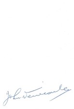 John Newcombe Autogramm signed 10x15 cm Karteikarte