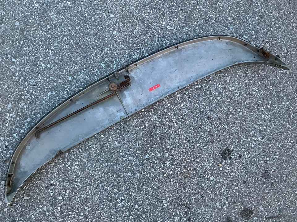 71-76 Pontiac Bonneville Catalina Grandville Fender Skirt Pair Set USED - Image 4 of 4