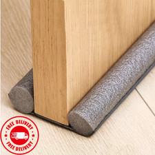 Door Draft Stopper Bottom Seal Strip Guard Wind Dust Blocker Noise Insulator UK