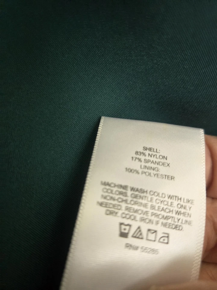 Blazer para mujer verde jade doble botonadura talla grande Foto 2 de 2