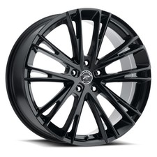 Platinum Wheels 458bk Prophecy 18x8 35 Gloss Black 5x100 Qty 4 A253498