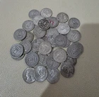 roll of washington silver quarters. 40 coins total.  $10 face value