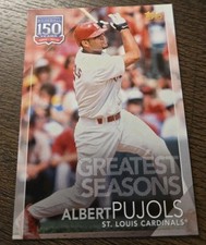 2019 Topps - 150 Years  Greatest Seasons Albert Pujols 150-130