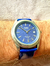 Casio MTP-1193 Module 2719 Men's Quartz Watch - Blue Dial -For Parts / Repair220