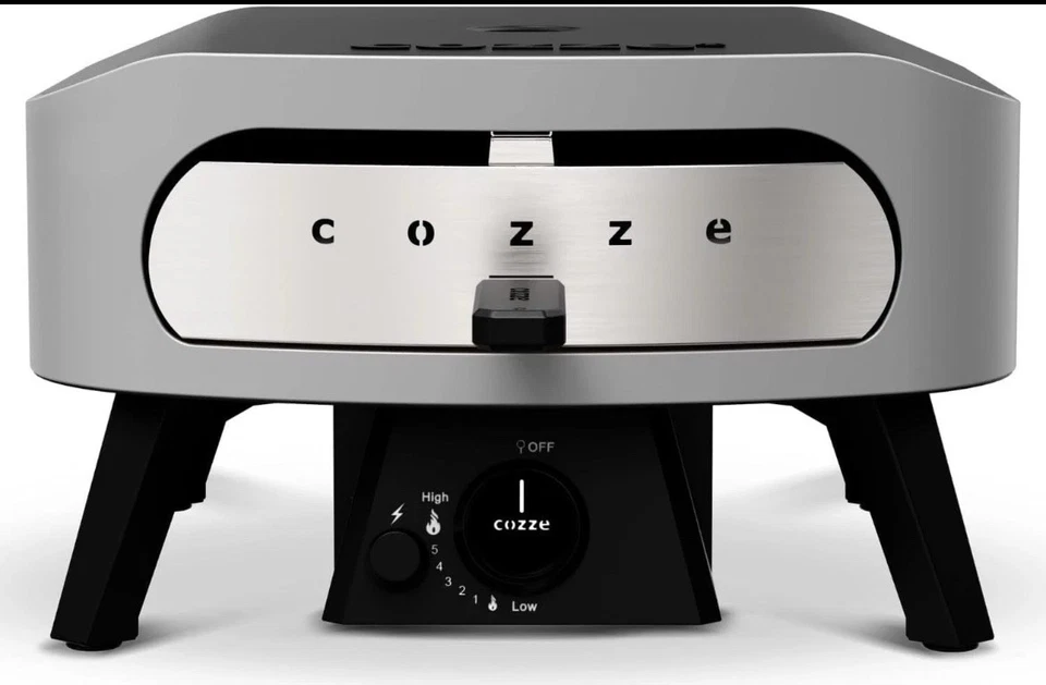 Cozze Forno Pizza a Gas 13” CLASSIC 30mbar Acciaio Inox Pietra + Termometro 🔥✅ - Immagine 3 di 4