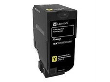 Lexmark High Yield Yellow Return Program Toner Cartridge for US Government,