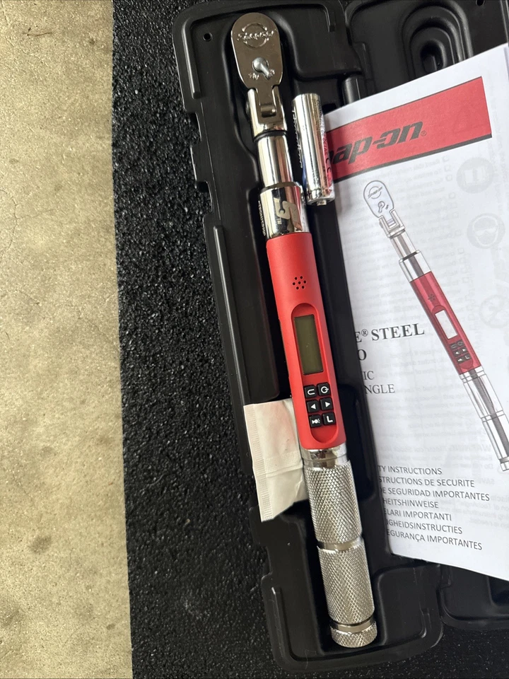 For Snap On ATECH1FS300 TechAngle Micro Torque Wrench Flex Head 15-300 In-lb - Image 3 of 4
