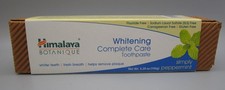 HIMALAYA BOTANIQUE Simply Peppermint Whitening Complete Care Toothpaste BB 9/27