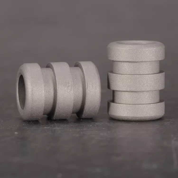 EDC Blue Titanium Knife Lanyard Bead Paracord Bead Metal Jewelry Charm Pendant - Image 4 of 4