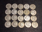 Roll Of 20 40% Silver Kennedy Half Dollars  1965-1969 $10 Face
