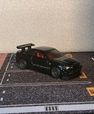2026 Hot Wheels Nissan Skyline Gt-r R34 Un-spun Black