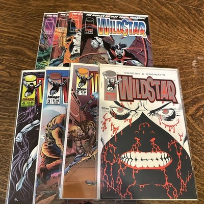 Wildstar Volume 1 & 2 + Variant Image Comics 1993 COMPLETE SAGA Gordon & Ordway